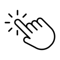 click finger
