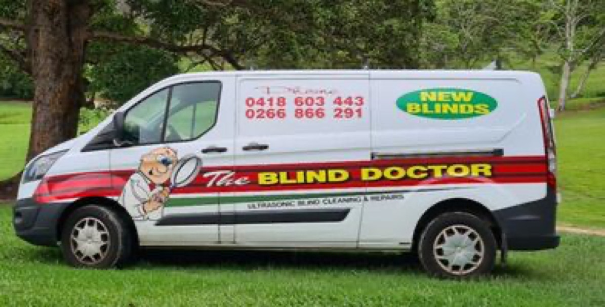 the blind doctor van new blinds
